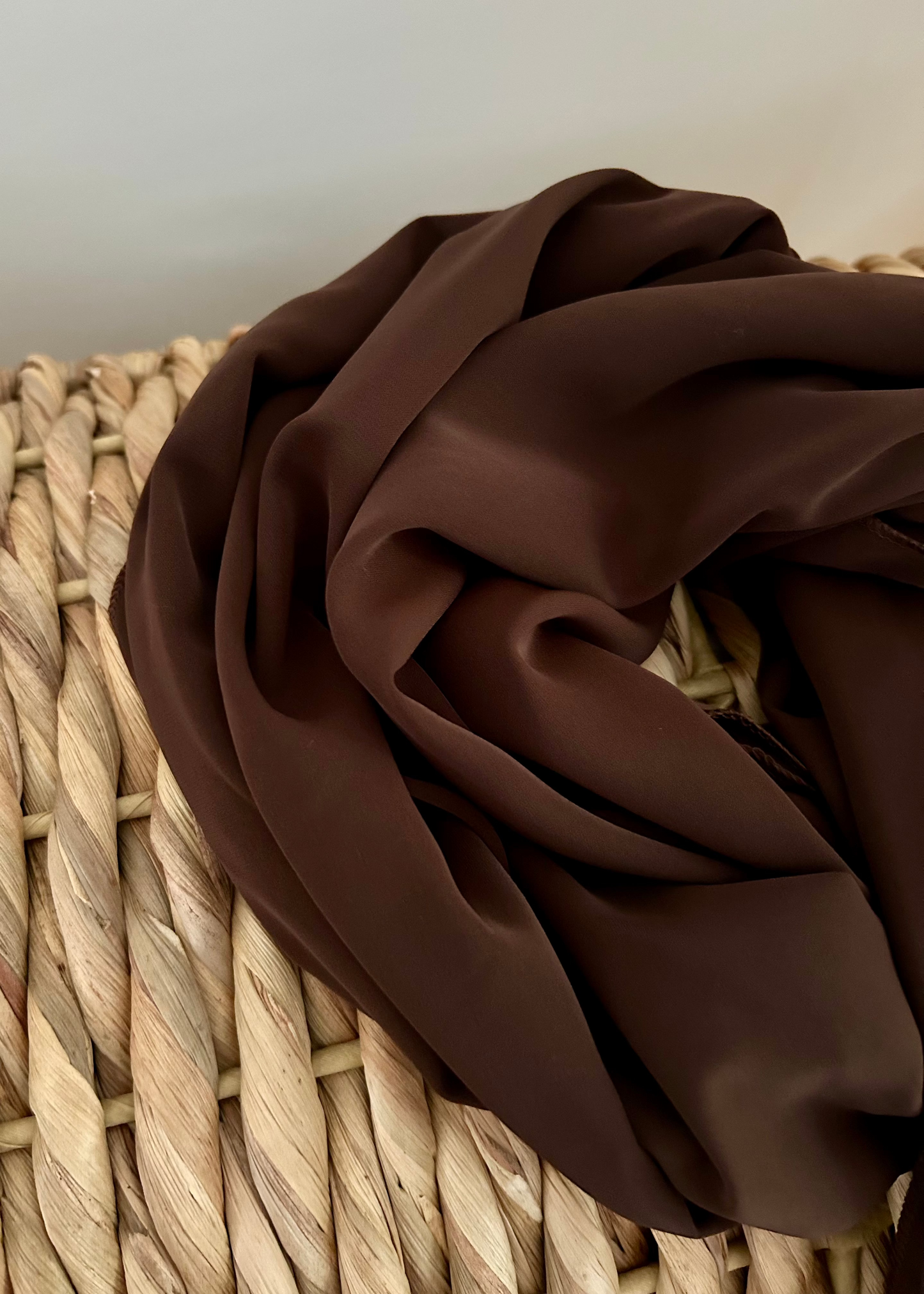 Hijab Soie de Médine (marron)