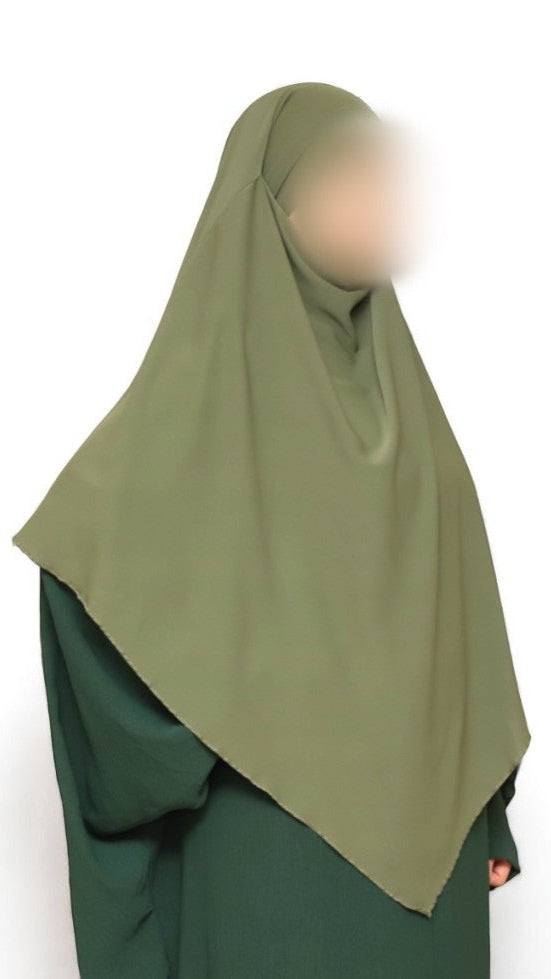 Khimar Jazz (kaki)