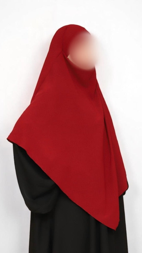 Khimar Jazz (rouge)