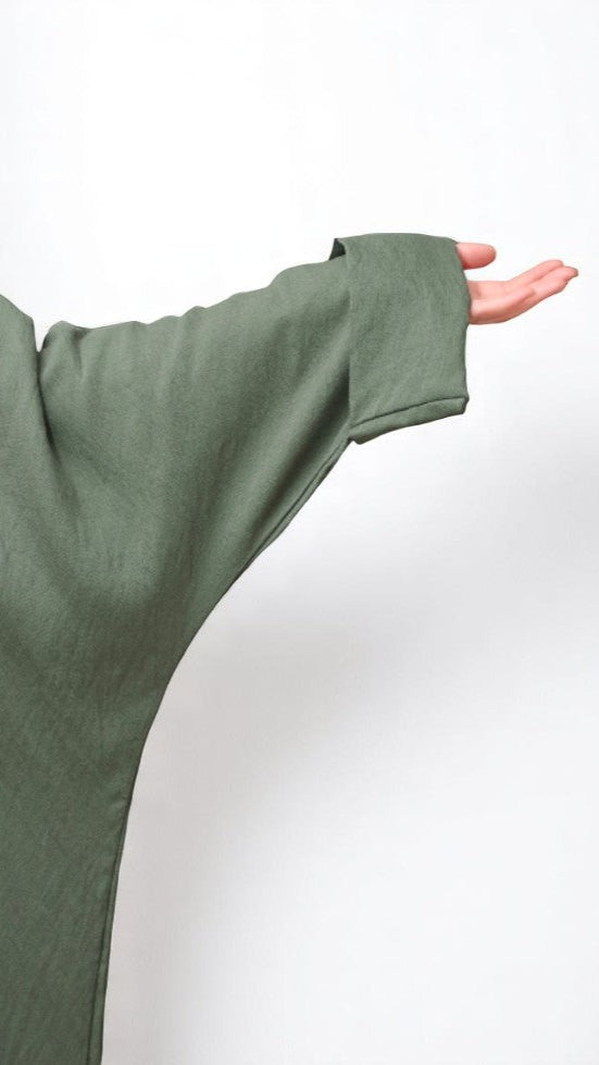 Robe Camélia (kaki)