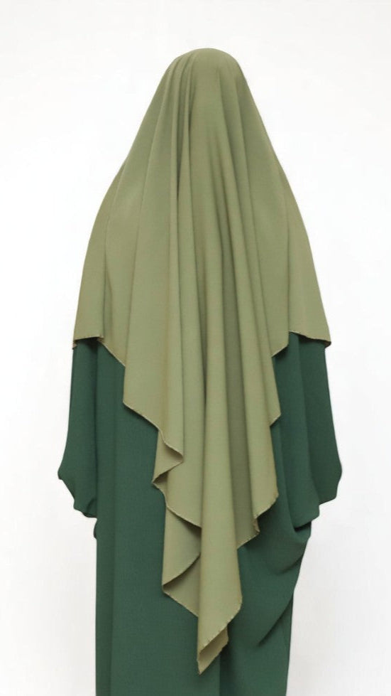 Khimar Jazz (kaki)