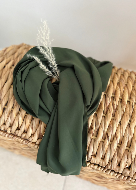 Hijab Soie de Médine (kaki)