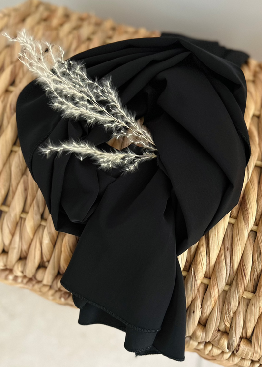 Hijab Soie de Médine (noir)