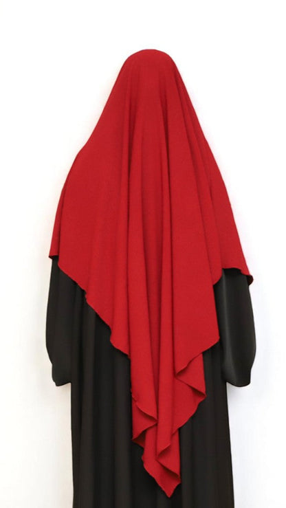 Khimar Jazz (rouge)